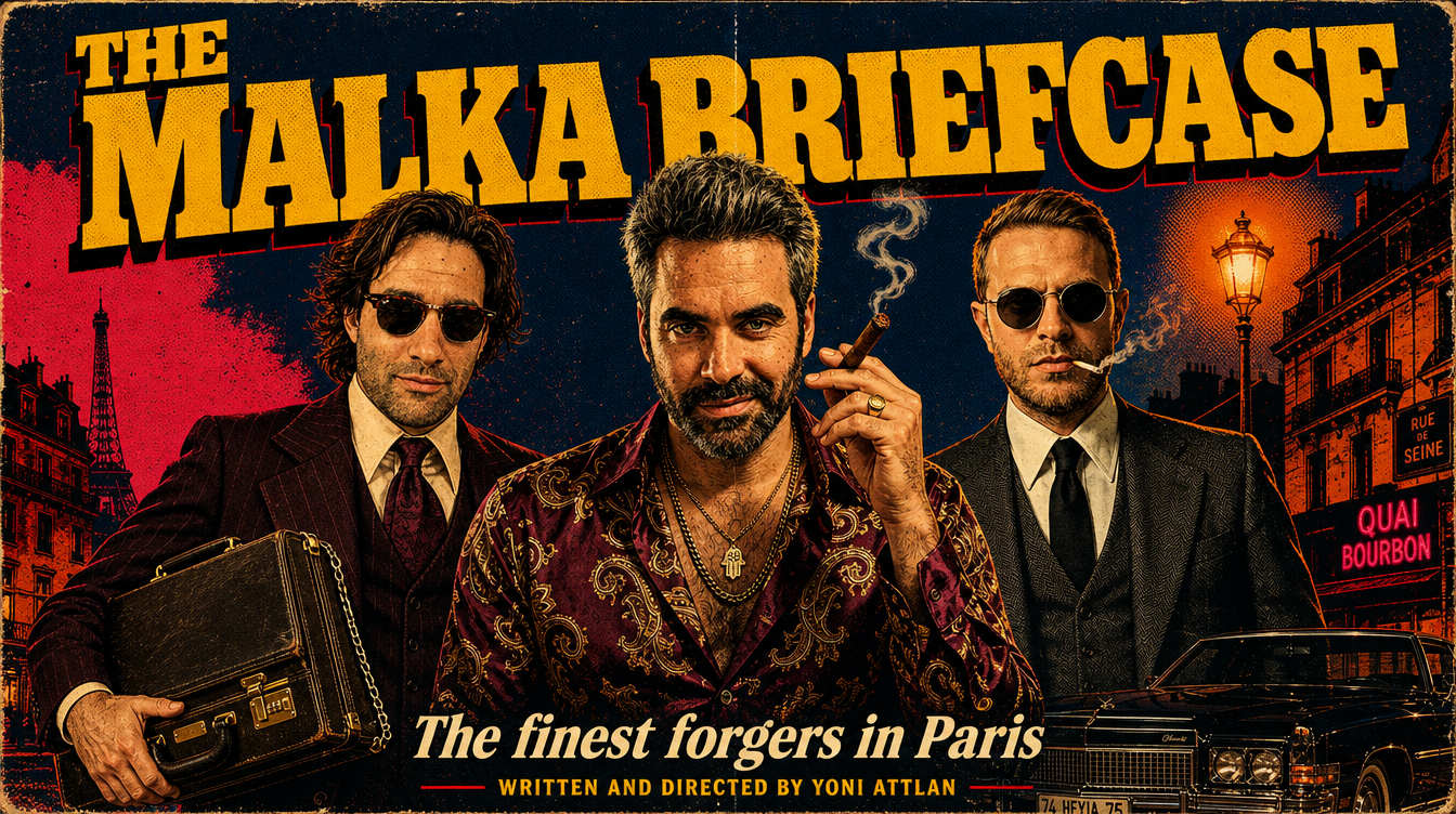 The Malka Briefcase — AI noir comedy brand film made for Wiltee, 2026